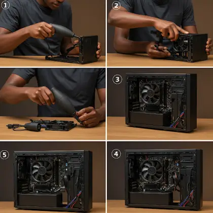 evansmec Fan Cleaning and Replacement