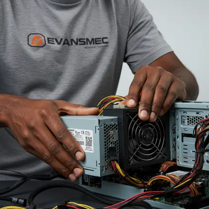 evansmec computer Power Supply Replacement